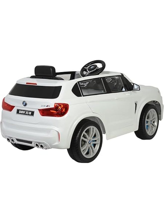 بي إم دبليو سيارة ركوب كهربائية بي ام دبليو X5M للأطفال - أبيض - Image 3